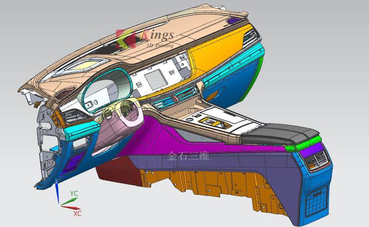 深挖兩年，秋平模型借助金石3D打印機崛起為重慶汽車手板之最