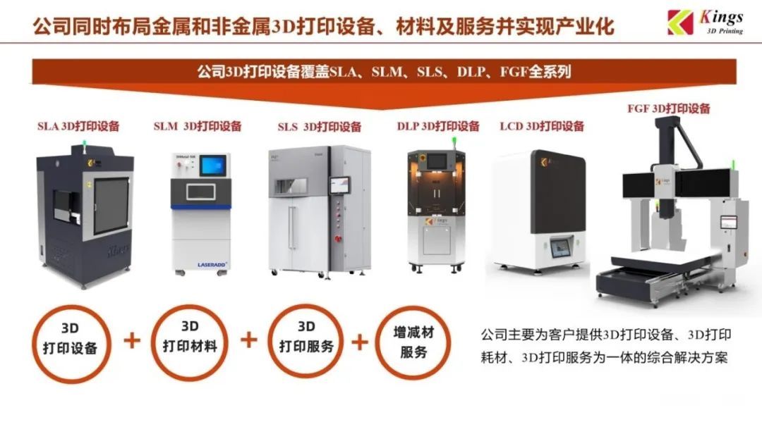 金石三維：全國19個生產(chǎn)基地，超1000臺3D打印設(shè)備